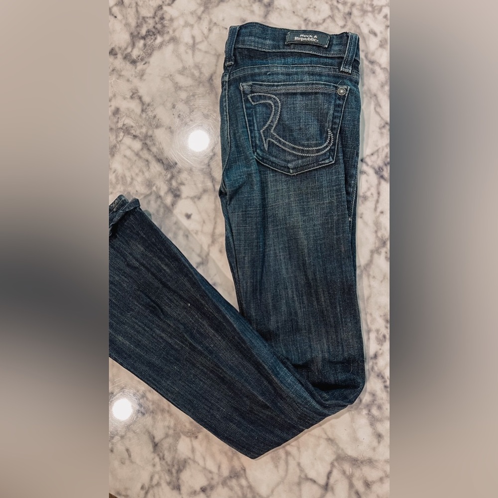 Rock & Republic boot cut denim.